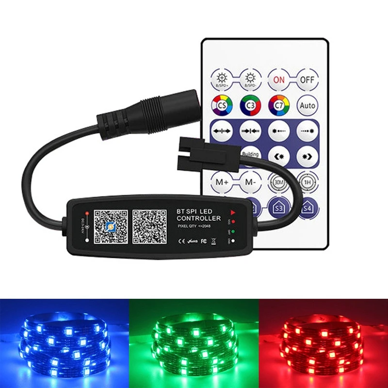 WS2812B Ontroller USB Bluetooth совместимый с комплектом светодиодных лент управлением через