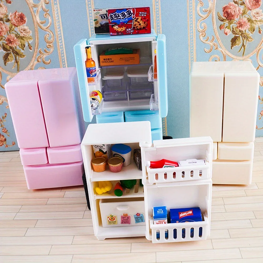 【Unbeatable SKU活动价s】 Mini Double-Door Play House,1:12 Dollhouse ...