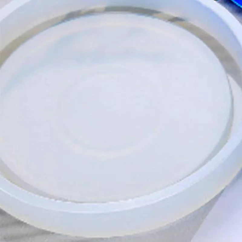 T02C!-3 Pack Big DIY Round Coaster Silicone Mold, Diameter 3.94 Inch/10Cm, Molds For Casting With Resin, Cement