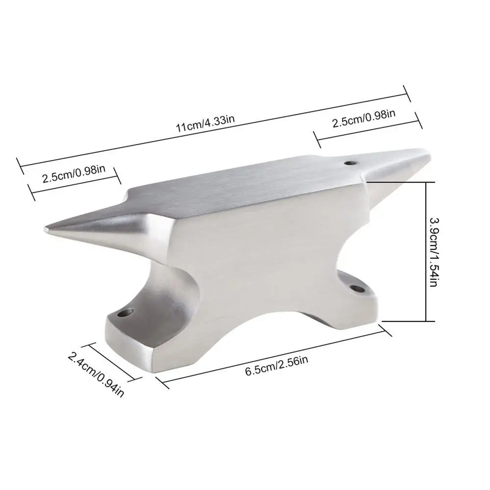 Double Ended Horn Anvil Double Ended Workbench Horn Anvil Stand Metal Forging Workbench For Jewelry Crafting Hardening Wire