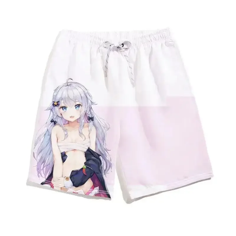 Cartoon Animation Shorts Male Student Hatsune Miku Peripheral Five-point Pants Thin Quick-drying Two-dimensional Beach Pants 5