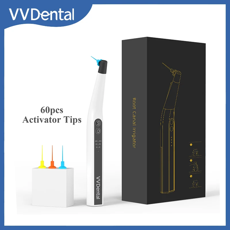 Vvdental Endomotor Root Canal Sonic Irrigator Endo Activator Con 60 Pcs Endo Files Per Irrigatore Endodontic Pulizia Strumento Motore