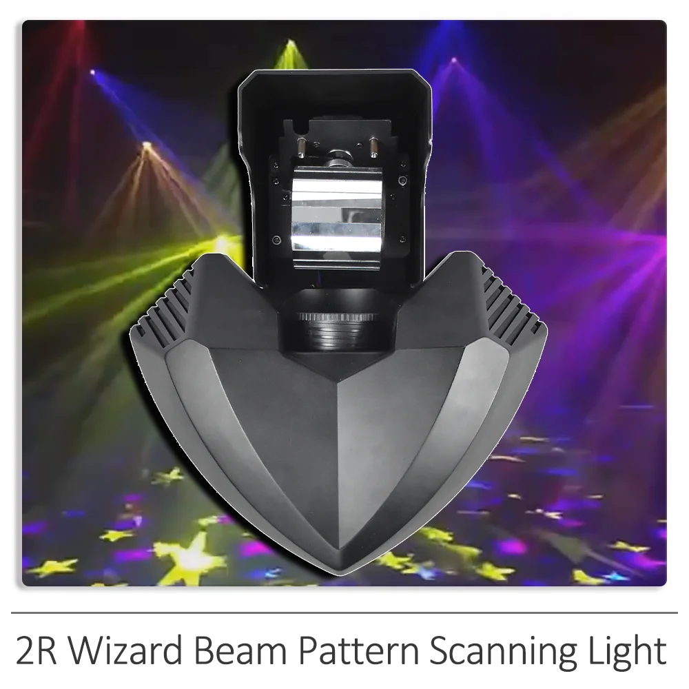 

New Arrival 180W 2R Wizard Beam Wash Scanning Lights Guide Roller Light DMX DJ Disco Party Bar Christmas Show Stage Effect Lamp