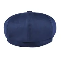 BOTVELA Men's Newsboy Cap Twill Cotton 8 Panel Hat Flat Ivy Cabbie Casual Baker Caps Gatsby Hat Retro Hats Boina Beret for Male 4