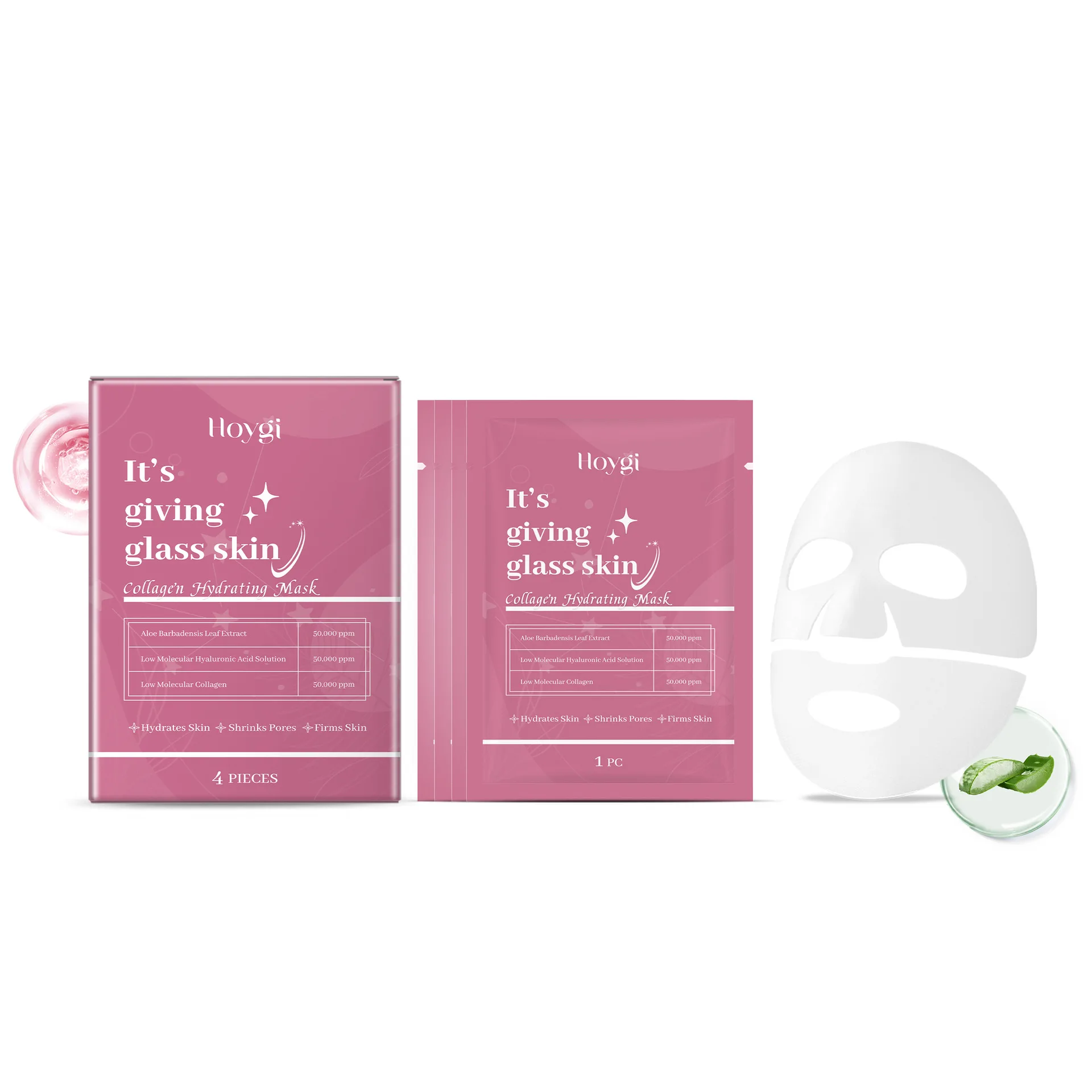 Overnight Collagen Firming & Hydrating Facial Mask with Hyaluronic Acid