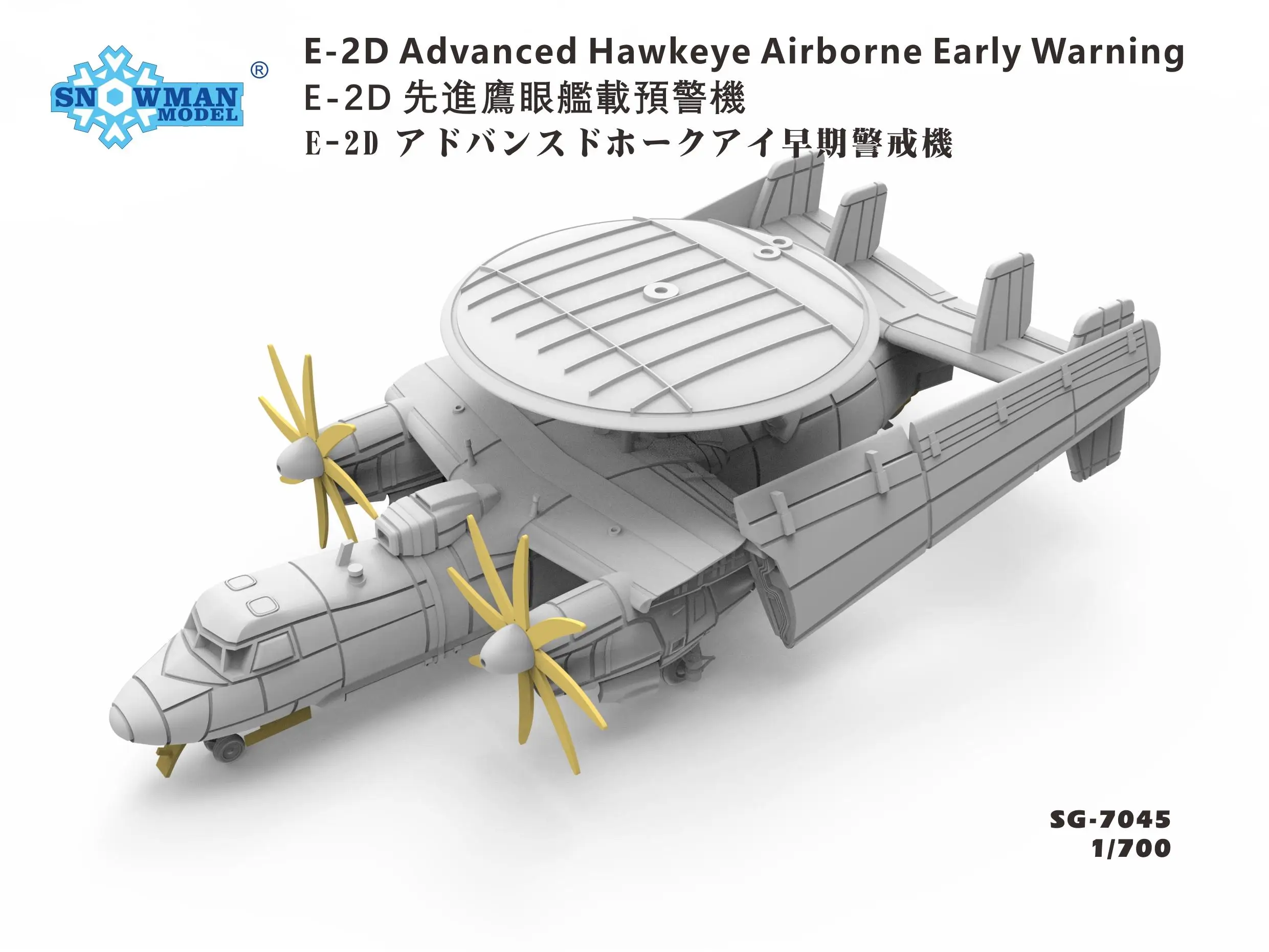 

Snowman SG-7045 1/700 E-2D Advanced Hawkeye для ранней фотосъемки
