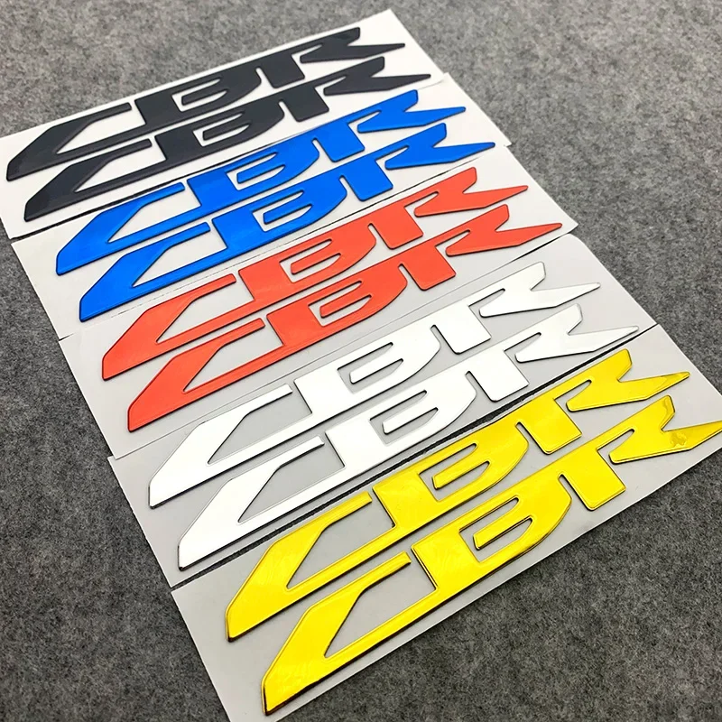 

For CBR CBR1000RR CBR650F CBR650R CBR500R CBR300R 3D Motorcycle Accessories LOGO Badge Sticker Soft Plastic Decals