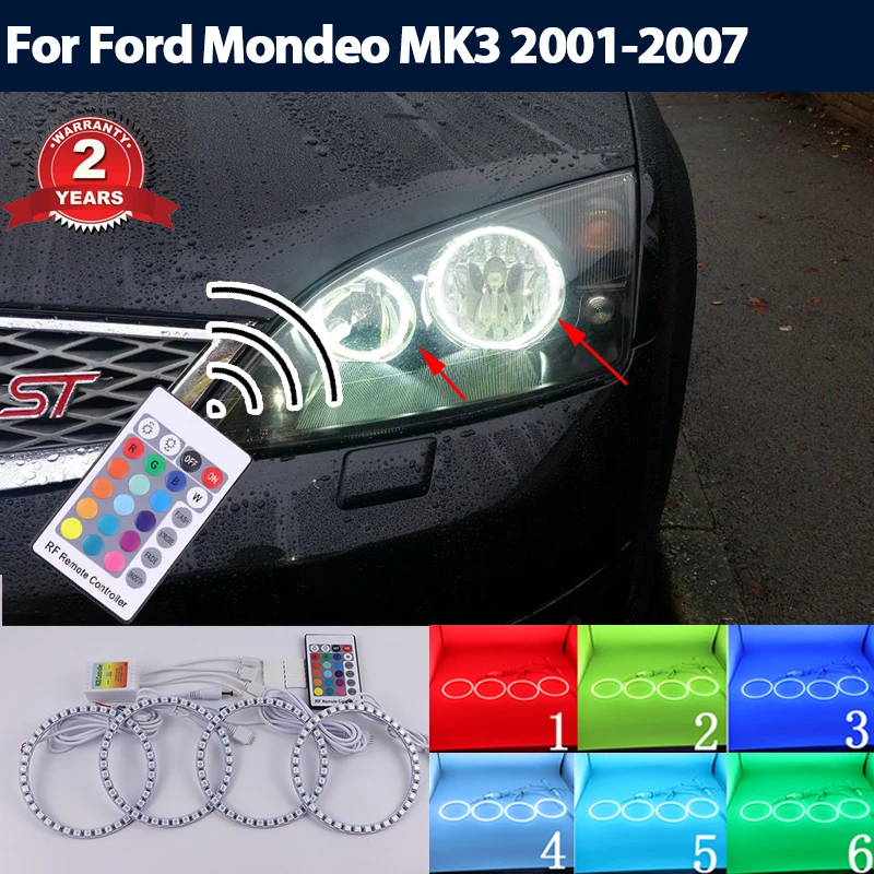 Eyes Angel Ford Mondeo Mk3, Ojos Angel Ford Mondeo Mk3