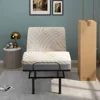 8 Inch Mattress Twin XL, Copper Infused Memory Foam Mattress w/Jacquard Cover & Bamboo Charcoal Memory Foam 5