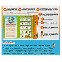 Children Smart Electronic Educational Reading Talking Interactive Language English Story Board Books 2