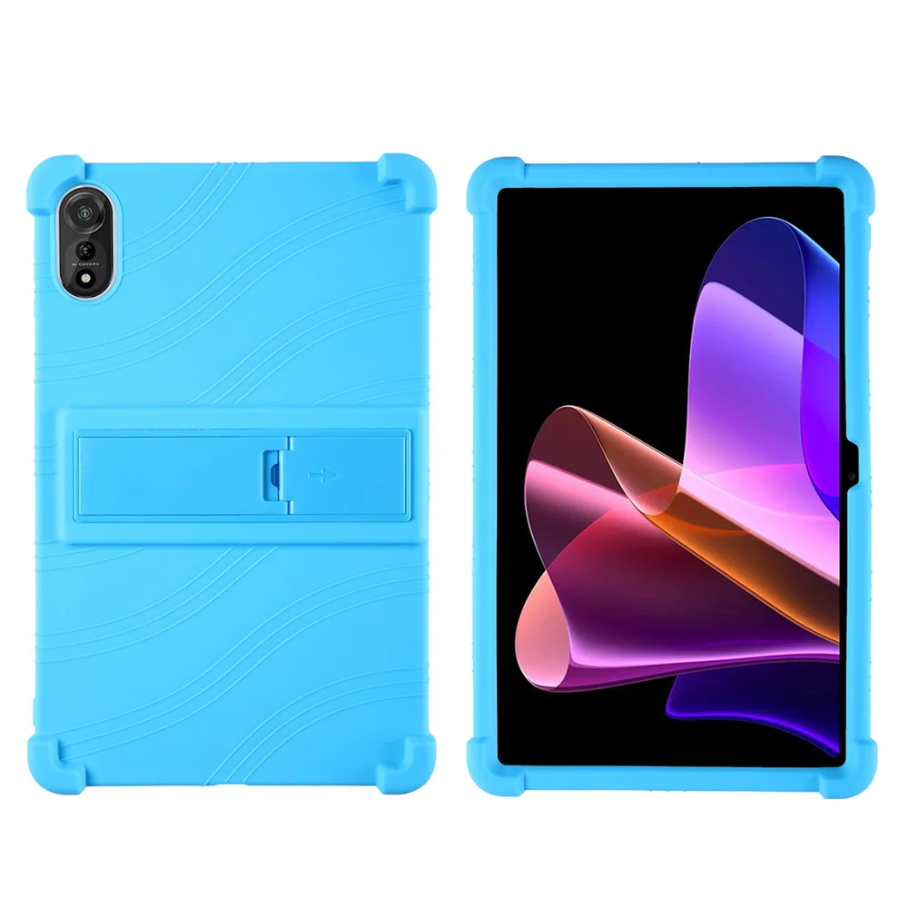 Kids Safe Shockproof Adjustable Tablet Stand Case - Soft Silicone