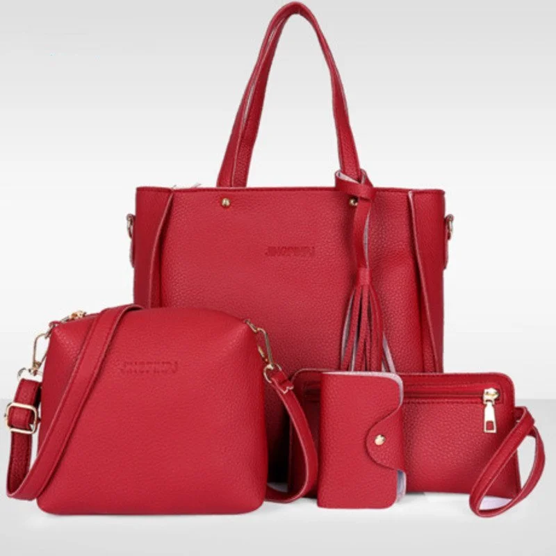 Lychee Shoulder Versatile Bag Handheld Pattern Large Capacity Handbag for Woman High-quality Messenger Luxury Crossbody  Casual