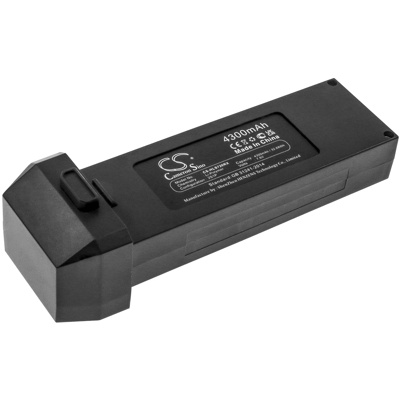 HolyStone HS720R/HS720G Drone Battery - 2950mAh, 26min