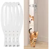 New Cat in Out Pet Elastic Gate Lock Flex Latch Strap Adjustable Dog Door Punch-Free Pet Door Opener  Dog Cats Pet Supplies