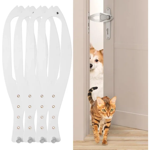 New Cat in Out Pet Elastic Gate Lock Flex Latch Strap Adjustable Dog Door Punch-Free Pet Door Opener Dog Cats Pet Supplies New Cat in Out Pet Elastic Gate Lock Flex Latch Strap Adjustable Dog Door Punch-Free Pet Door Opener Dog Cats Pet Supplies
