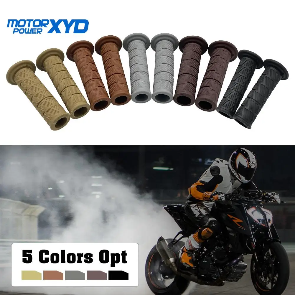 RetroMotoGripClassicScooterPartsVintage782224mmMotobike