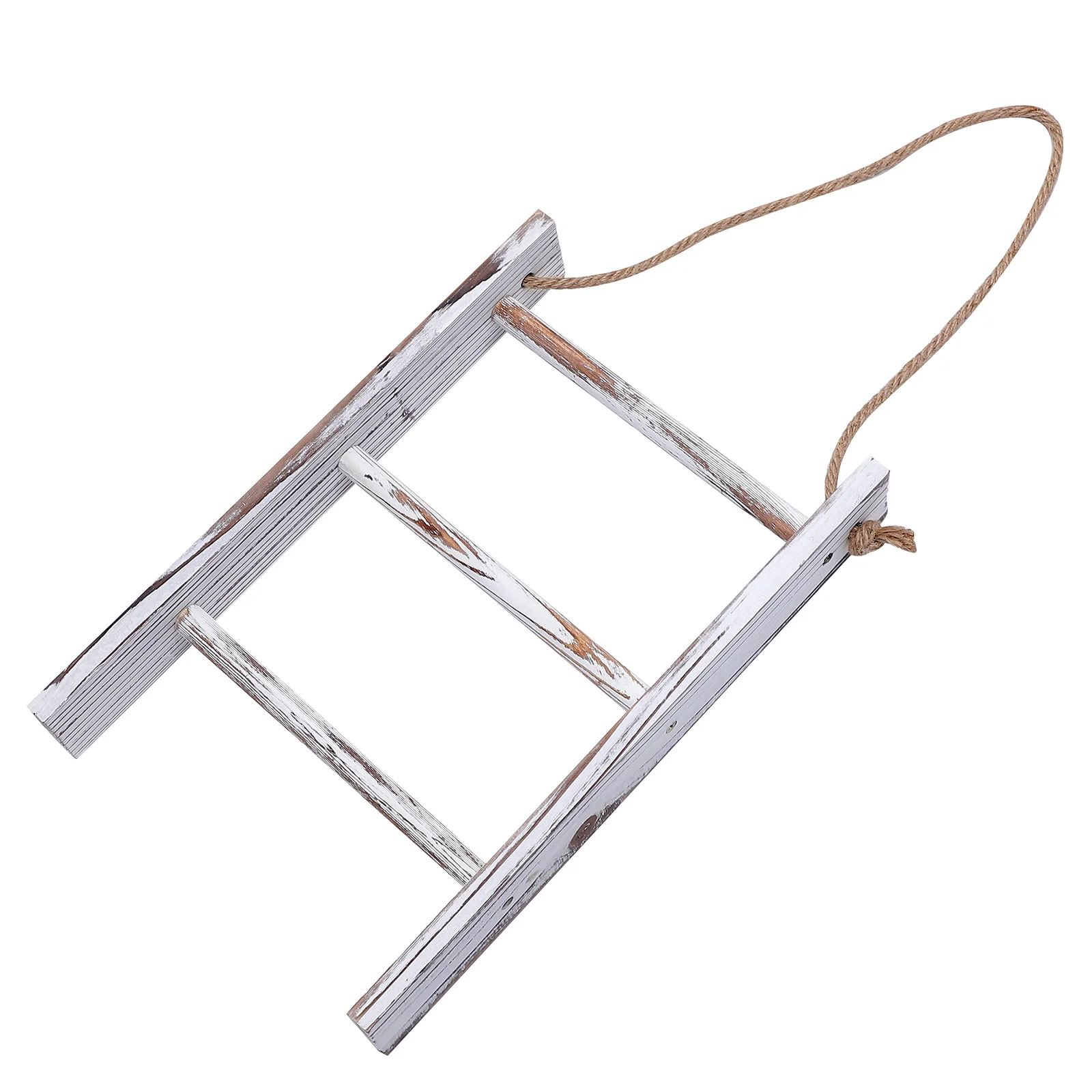 

Rustic Decorative Ladder Vintage Towel Mounted Holder Bathroom Supply
