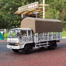  Die Cast Combat Personnel Carrier 1:24 Scale Liberation J3 Field Camouflage With Shed Alloy Military Truck Car Model Collection 