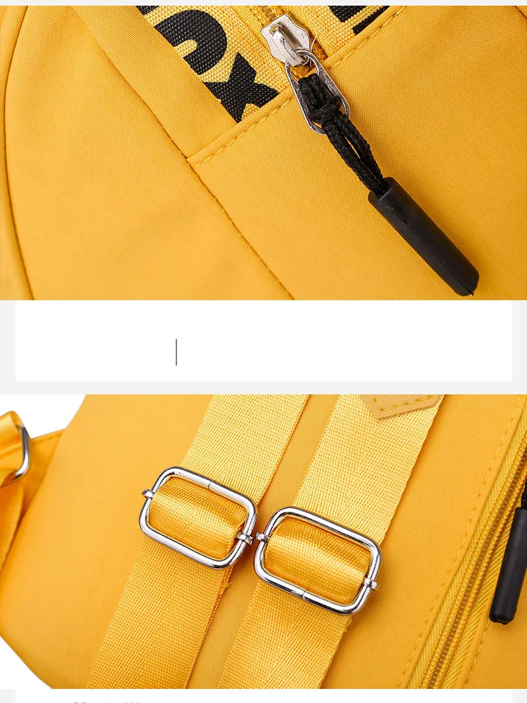 Oxford  Women's Backpack New Korean Trend Backpack Fashion Casual Small Letter Print Travel Shoulder Bag Spring 2022