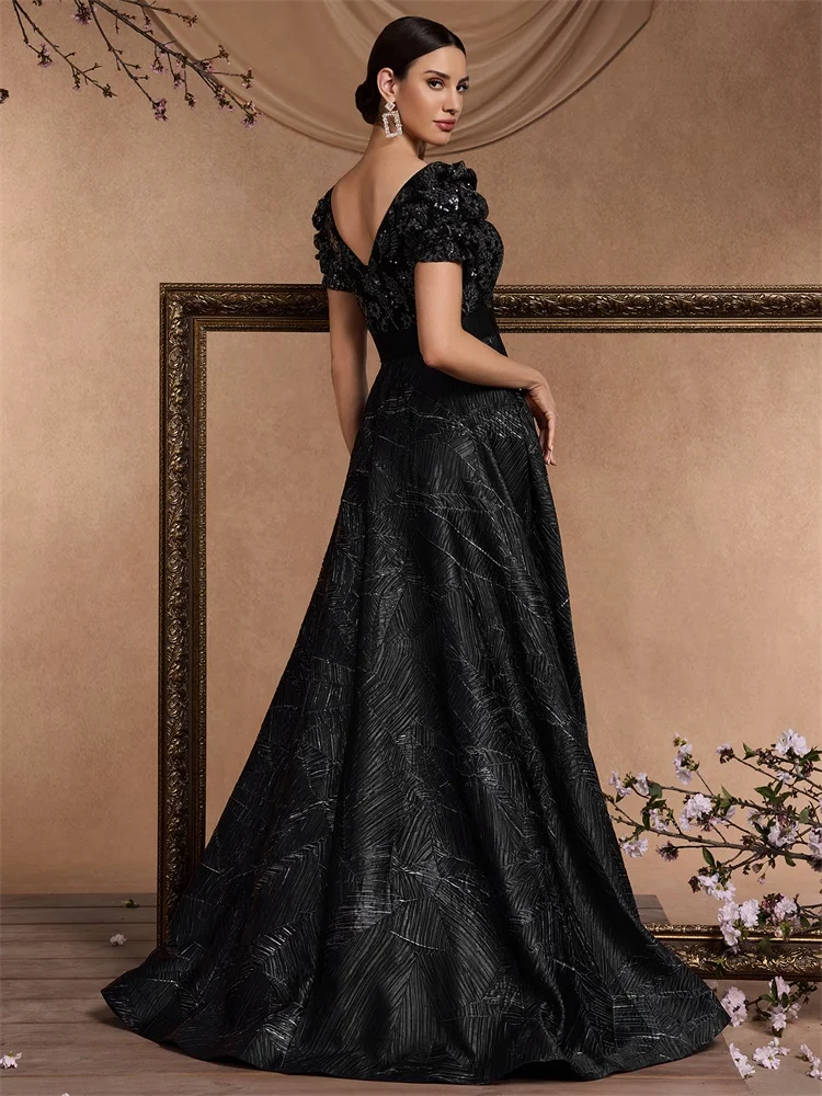 فساتين سهرة فاخرة من Lucyinlove باللون الأسود على...