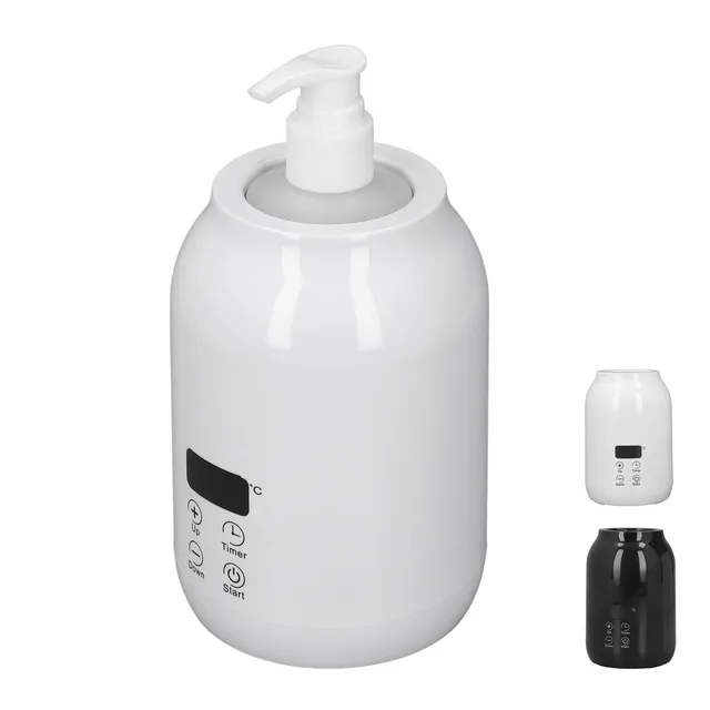 Single Bottle Massage Oil Heater Touch Control Thermostatic LED Massage Oil Warmer UK Plug 100‑240V 1 Set 2