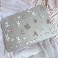Étui pour ordinateur portable Pink Love Rabbit Y2K pour Macbook Neo 2026 A3404 Air 13 15 M4 M5 A3449 Touch Bar ID Pro 14 A3426 Mac 16 pouces A3428 2