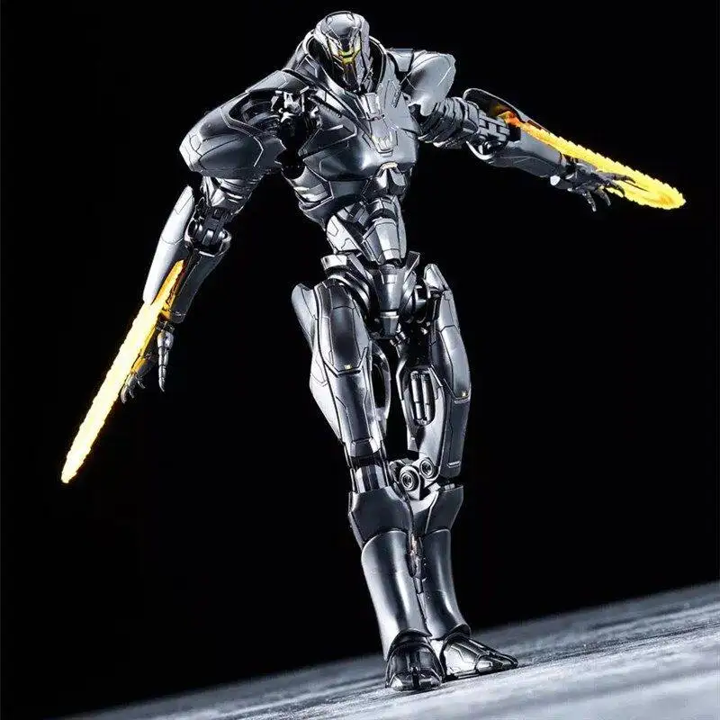 Sci-Fi Mecha Jaeger Gipsy Avenger Obsidian Fury Saber Athena Artikulierte Actionfigur Bewegliche Gelenke Roboter-Modell Spielzeug Geschenke für Jungen – Detail 3