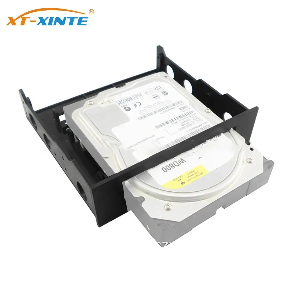 Hard Drive Adapter 3.5" To 5.25" Floppy to Optical Drive Bay Mounting For Desktop PC Case
