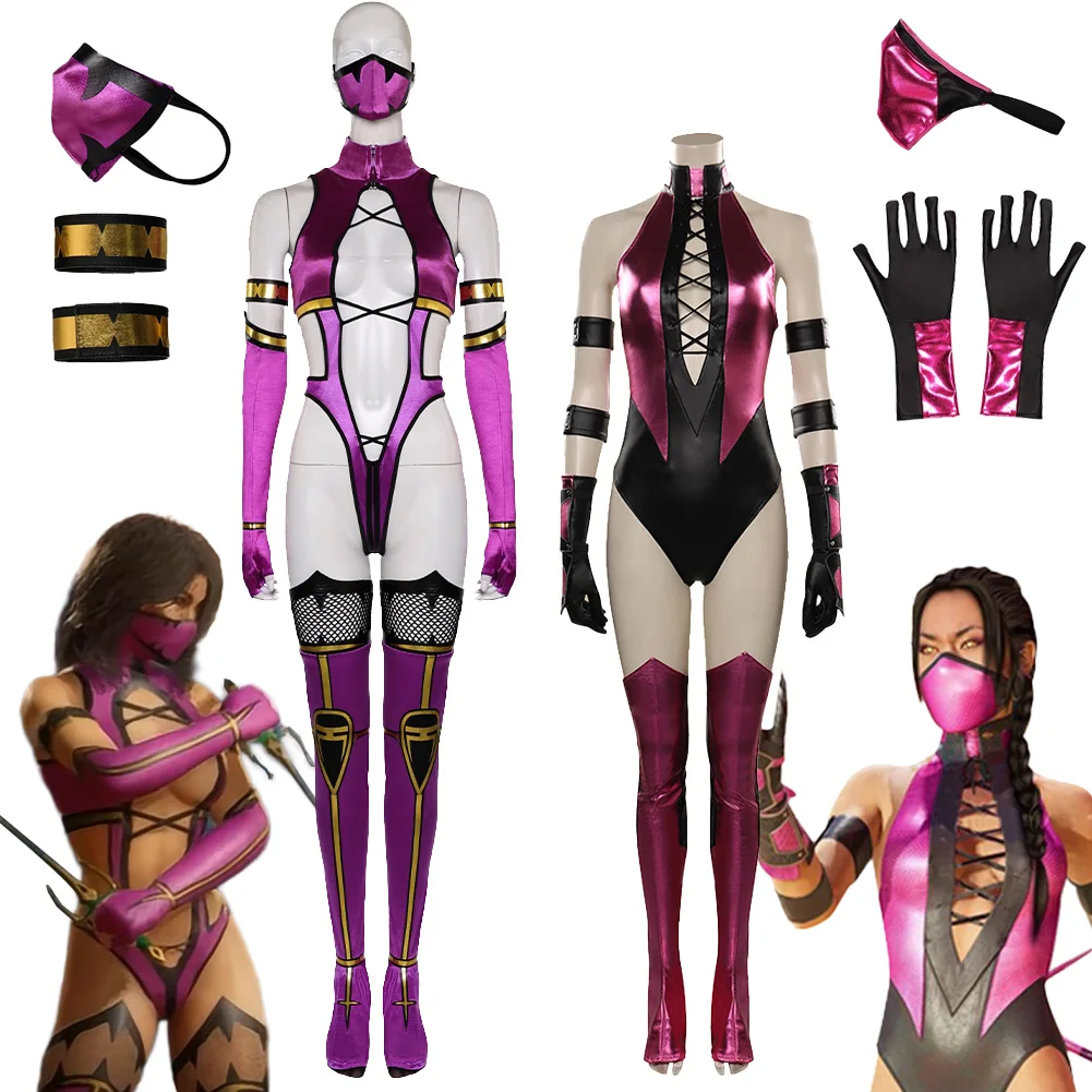 MK9 Mileena Bandage: The Ultimate Cosmetic Armor for Realistic Mortal Kombat  Cosplays, image size:1001x1001