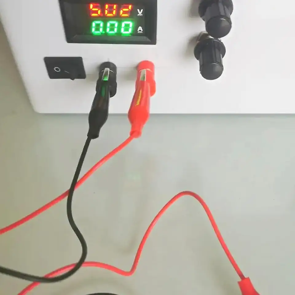 1-20Set Red Black Alligator Clips DIY Test Leads Double-ended Crocodile Test Clips for Multimeter Measure Tool Lead Connector image 4