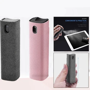 Phone Clean Screen Spray Computer Screen Cleaner Spray Dust Removal Microfiber Cloth Cleaning Artifact Without Cleaning Liquid 1