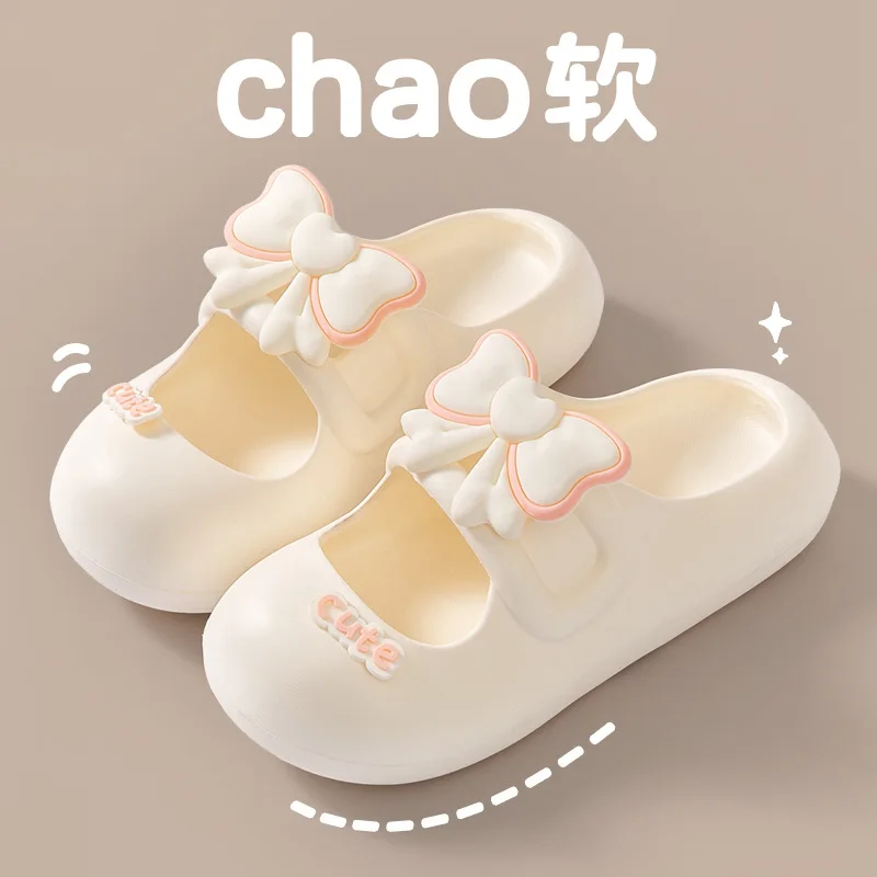 

Женские летние домашние тапочки F50, Нескользящие толстые тапочки на подошве