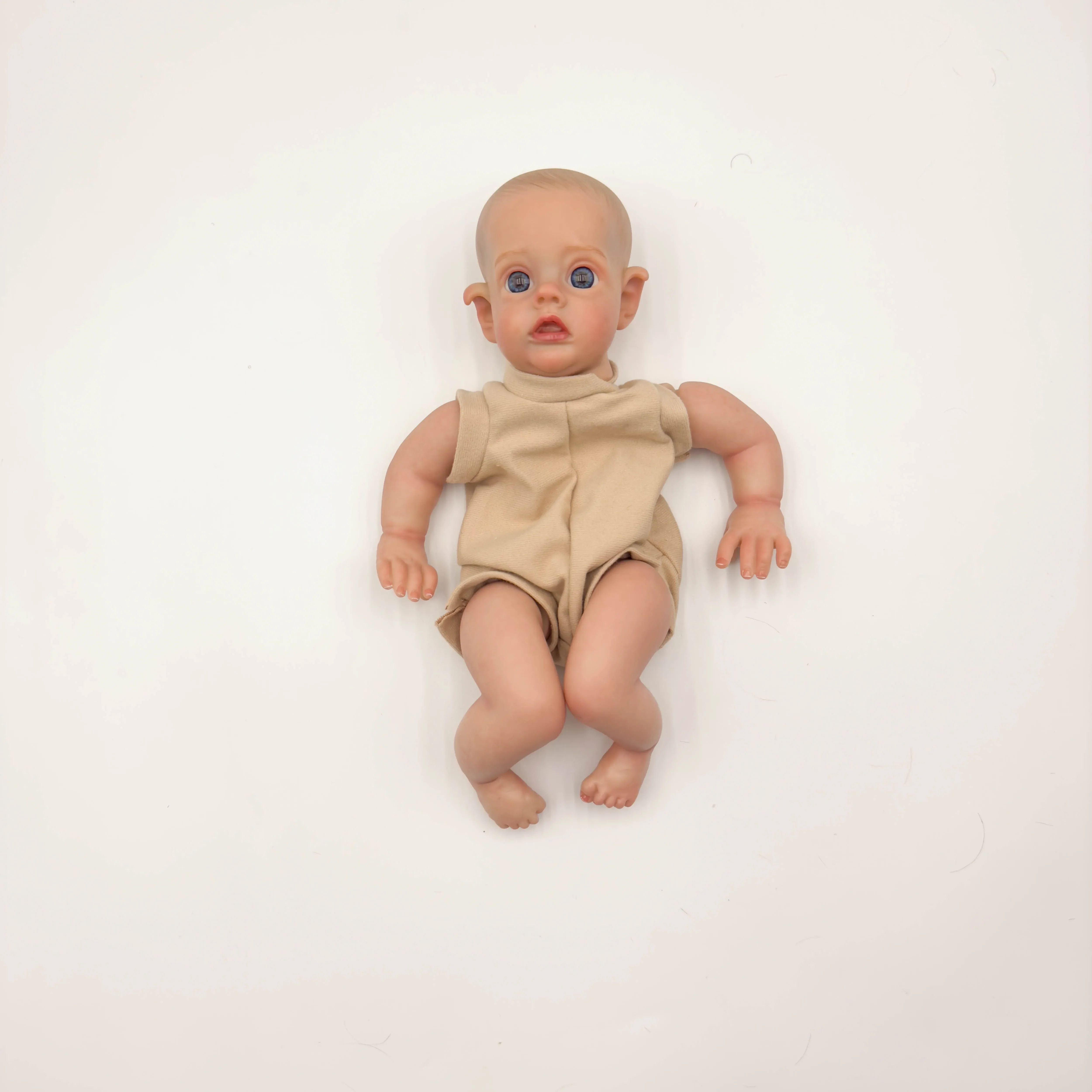 NPK 요정 페인트 키트 완제품  인형 크기, 실물 같은 부드러운 터치, 유연한 완제품 인형 부품, 10 인치