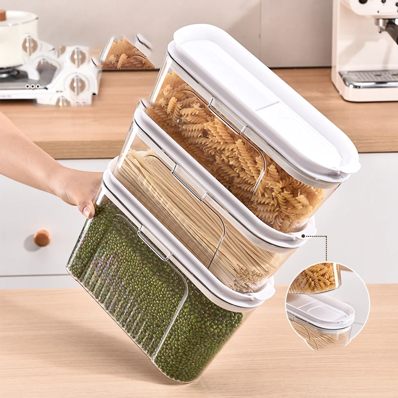 Transparent Sealed Moisture-Proof Insect Proof Storage Tank For Miscellaneous Grains Pet Grain kitchen storage box rice storage box food storage pots food storage container food storage can food storage box storage box