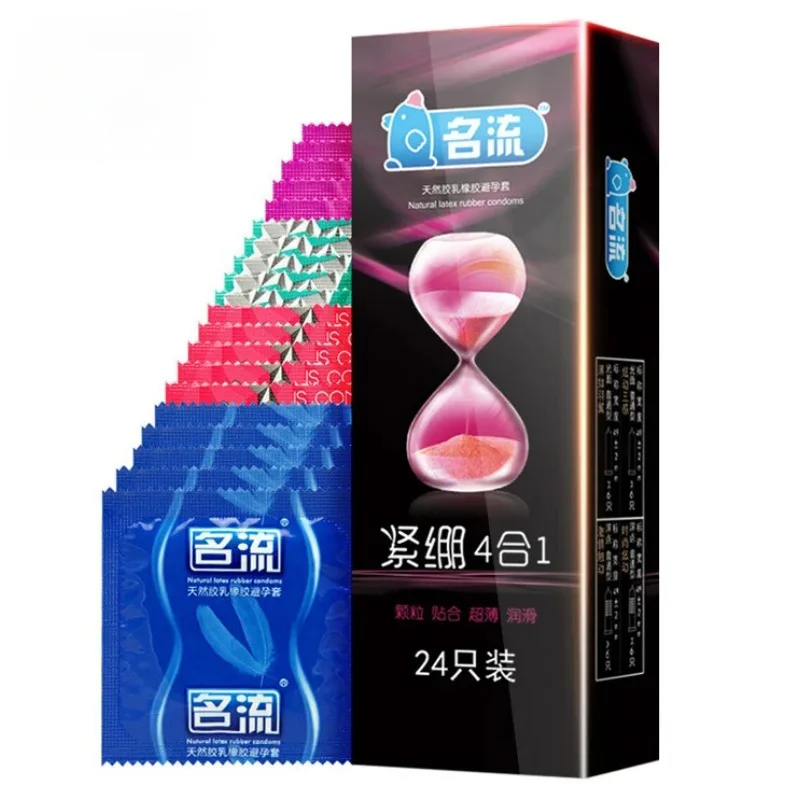 Ultrathin Condoms Sex Toys for Men Natural Latex Dotted Penis Sleeves Condom Lubrication Safer Contraception Sex Supplies Shop