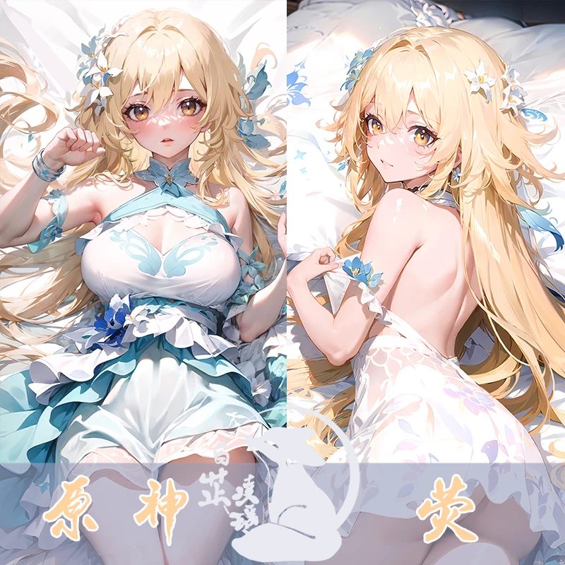 

Аниме игра Genshin Impact Lumine Sexy Dakimakura обнимающая подушка для тела