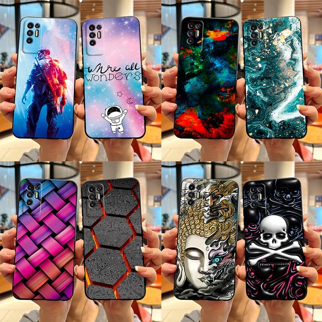 For Tecno Pova 2 Case Cover For Tecno Pova 3 4 Pro Phone Case Tpu Marble.jpg