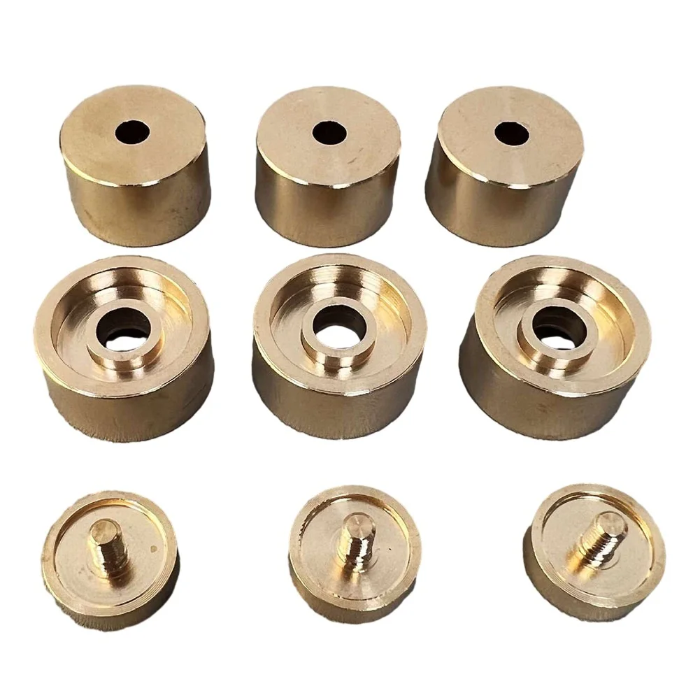 

Golden Metal Trumpet Repairing Parts Trumpet Valve Finger Buttons Trumpet Parts Cover Shell DIY Repairing Parts Musical Parts