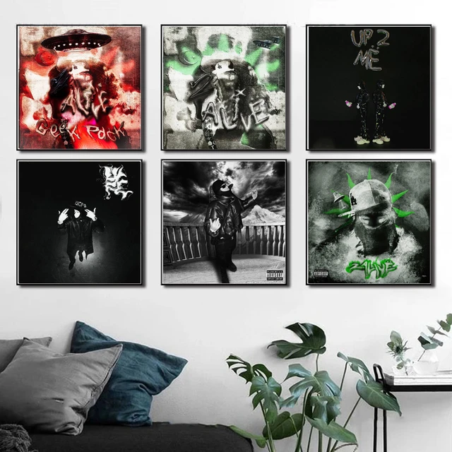 Yeat up 2 Me Custom Album Cover Hip Hop Wall Art yeat -  in