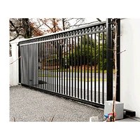 Factory Wholesale Latest Iron Gate Designs Iron Gate Lock Wrought Iron Gate 1