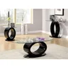 Contemporary Glass Top Coffee Table, 54" x 17.75" x 26.25", mesas de centro para sala  coffee table 4