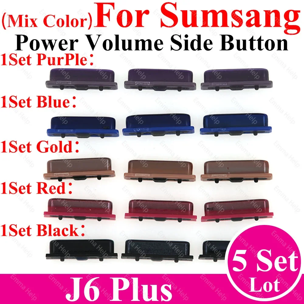 Volume Power Button Replacement for Samsung Devices - Side Power Key On/Off Repair Parts
