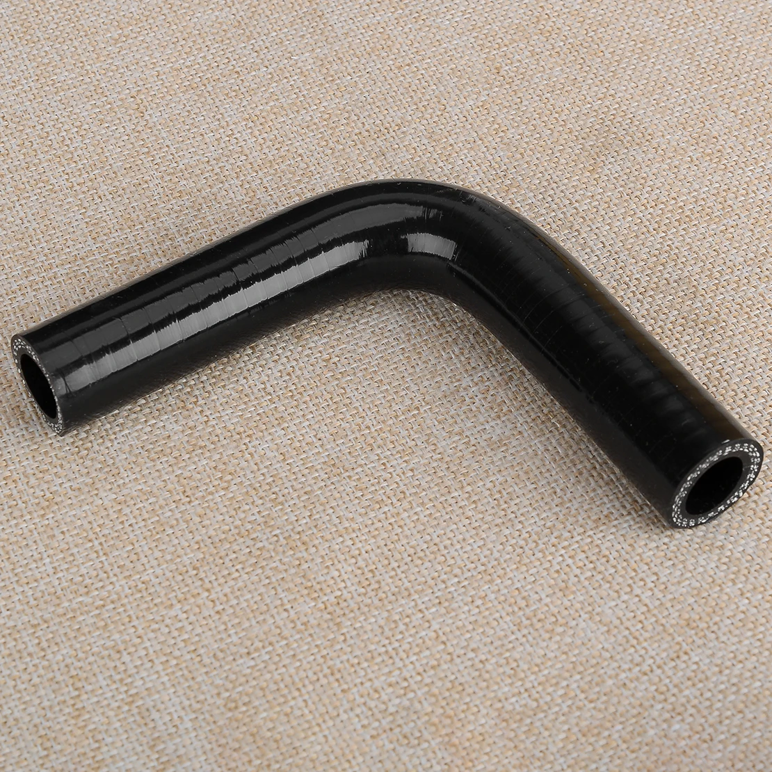 NEW Car Heater Hose Tube ID 16mm 5/8" 90 Degree 3ply Elbow Coolant Turbo Pipe Black