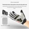 Reflection Cycling Gloves Touch Screen Anti-slip Shockproof Pad MTB Bike Gloves Sport Fitness Running Bicycle Gloves 3