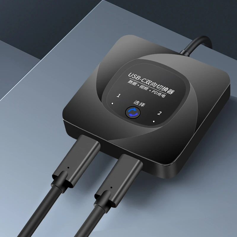 8K USB C  ġ, 1x2, 2x1   ó, USB 3.1 PD 100W ø, ǻ Ϳ  ҽ KVM
