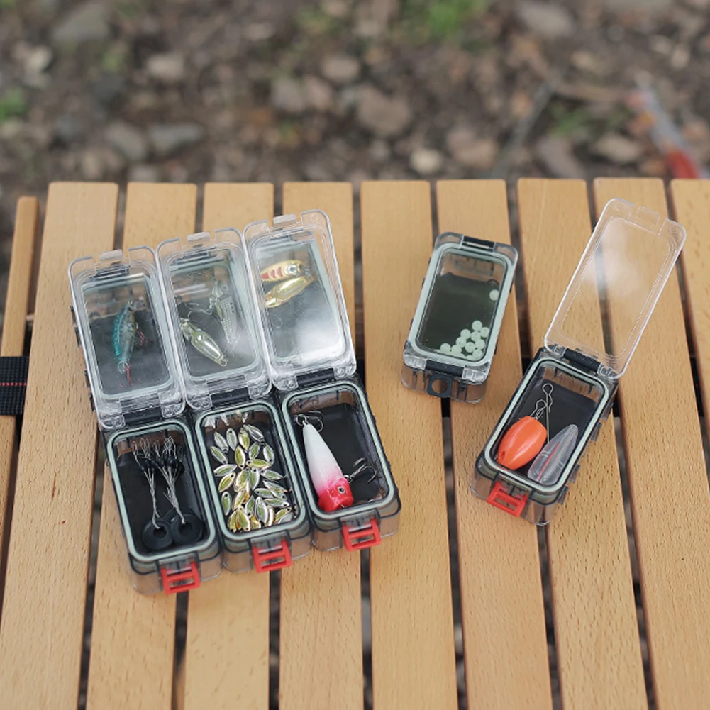 Expandable Fishing Tackle Box Fishing Hardware Toolbox with Magnetic Function Fishing Lure Hooks Storage Box for Outdoor Fishing
