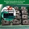 Soil Blocker Manual Soil Block Maker for Garden Lawn Farm Indoor and Outdoor Use R7UA 3