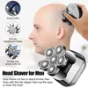 hiena 4D Head Shavers for Bald Men, Upgraded 9 Floating Heads 6-in-1 Rechargeable Waterproof Wet Dry Bald Head Shavers for Men 2