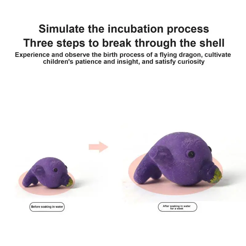 Egg Hatch Toy For Kids Self-Hatching In Water Surprise Animals Educational Safe Fun Gift for Children's Day Easter Birthday 4
