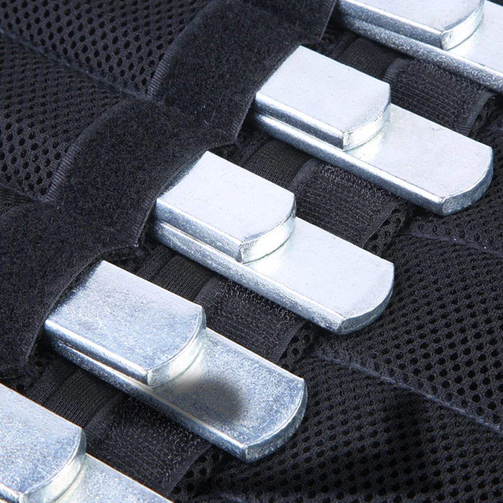 

16 Pcs Load Bearing Plate Practical Weighted Steel Plates Wight Vest Invisible Fitness Training Stainless Bar